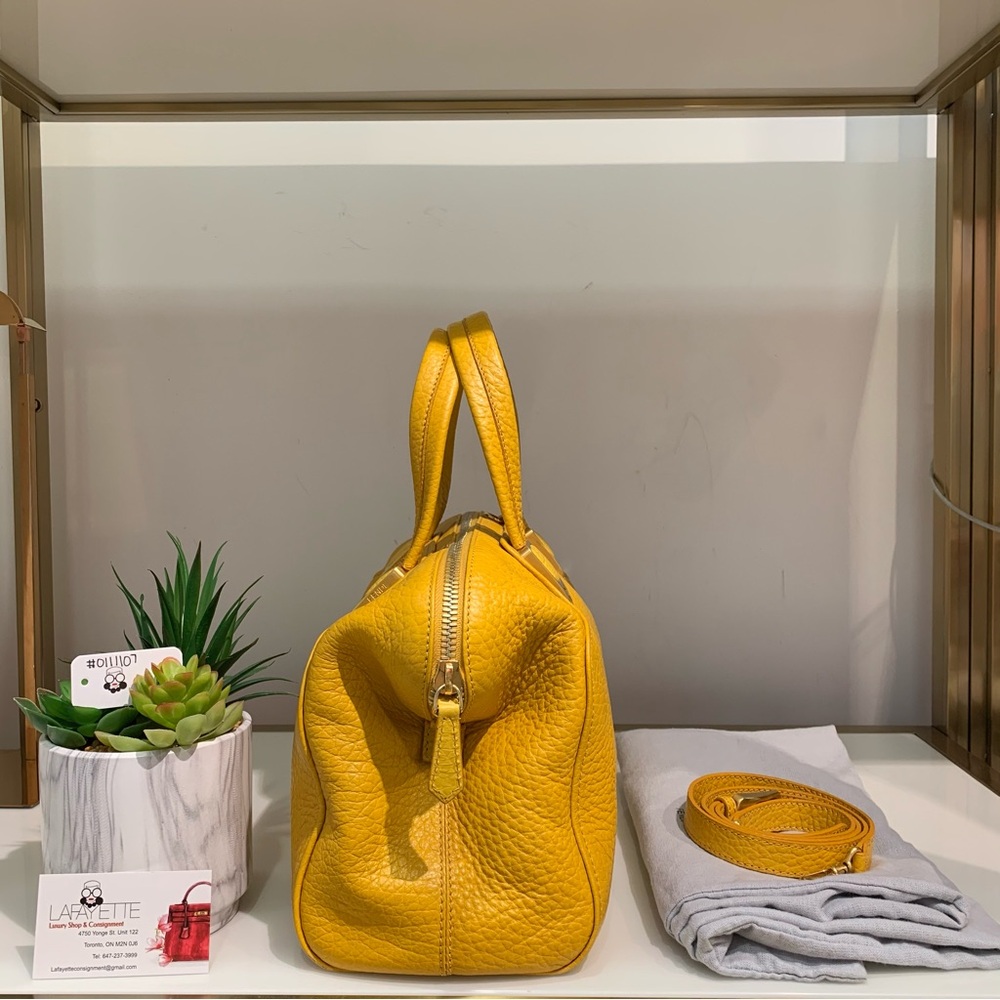 Fendi Yellow Duffle - Picture 2 of 7